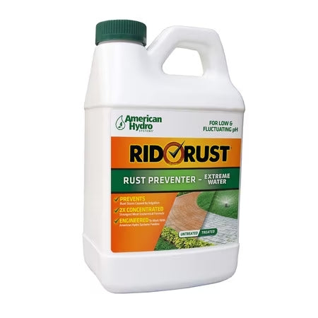 Rid O' Rust Extreme Water Rust Preventer, 1/2 Gallon