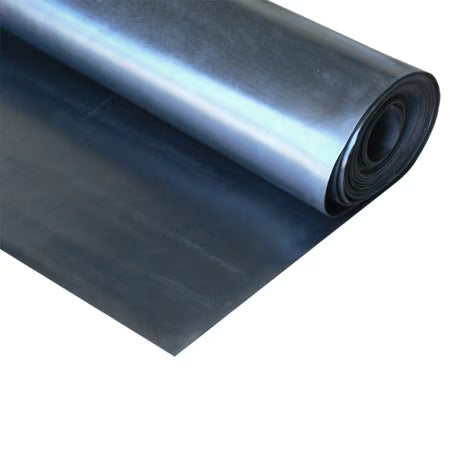 EPDM - Commercial Grade - 60A - Rubber Sheet - 1/8" Thick x 3ft Width x 16ft Length - Black