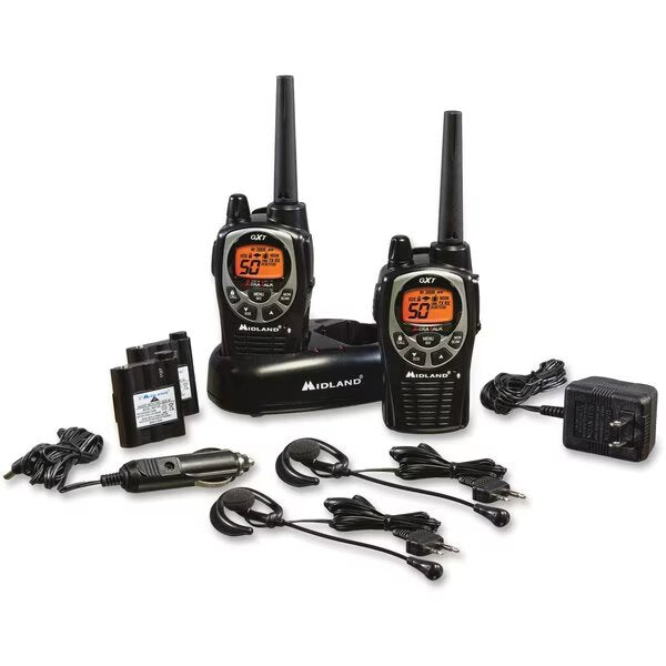 Two Way Radio, FRS/GMRS, 50 Channels, PR