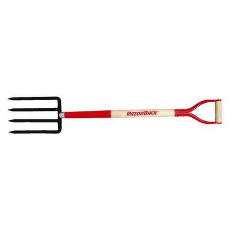 Spading Fork, D-Grip Handle, 30in.LHandle