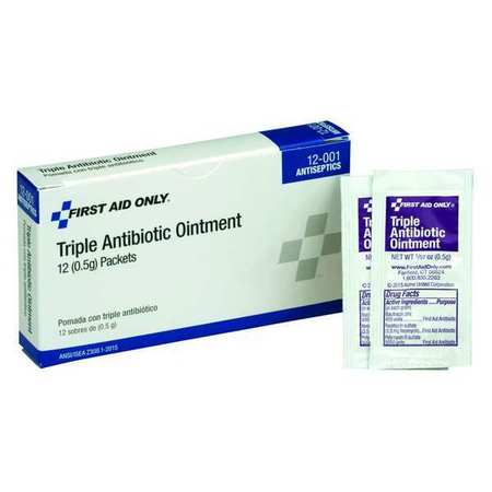 Triple Antibiotic, Packet, 0.5g, PK12