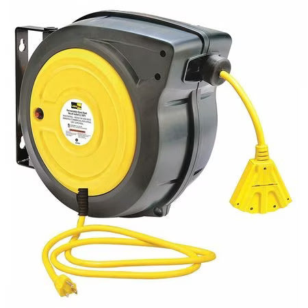 30 ft. 14/3 Extension Cord Reel 13 Amps 1 Outlets 125VAC Voltage