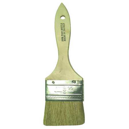 2" Chip Paint Brush, China Hair Bristle, Unfinished Wood Handle, 24 PK
